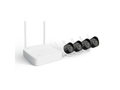 4 Channel Wireless HD Video Комплект за видеонаблюдение TENDA-image
